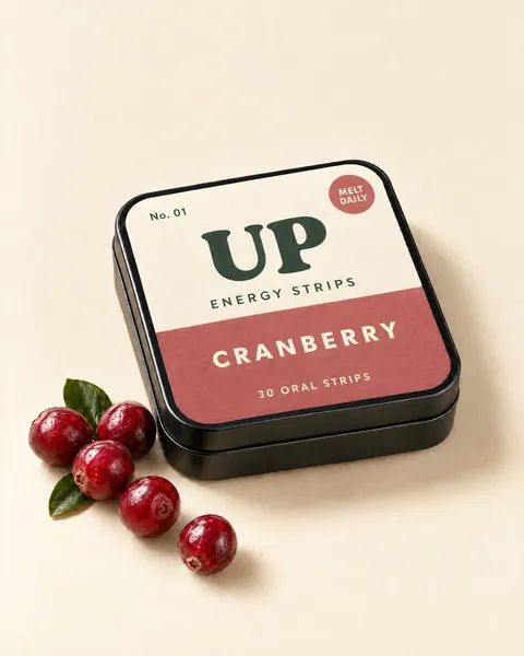 Melt Daily UP tin, Cranberry flavor